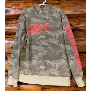 Reebok Pullover Sweatshirt Hoodie‎ Boys Size 8
